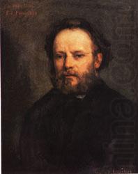 Gustave Courbet Pierre-Joseph Proudhon china oil painting image